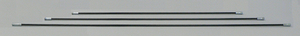 72" FIberglass Rods ., .440 Dia., 3/8" PT- .440 dia. x 72"